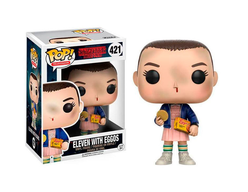 Eleven con Eggos - Stranger Things